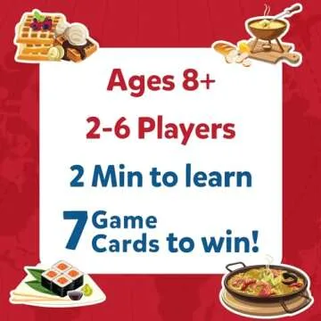 Skillmatics Card Game - Guess in 10 Foods Around The World, Educational Travel Toys for Boys, Girls, and Kids Who Love Board Games, Geography and History, Gifts for Ages 8, 9, 10 and Up