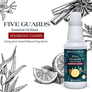 Natural Riches Five Guards Essential Oil Cleaner Concentrate