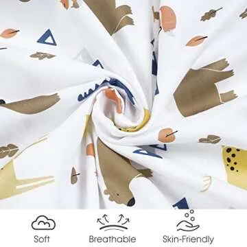 David's Kids Cotton Fitted Crib Sheets Set - 2 Pack