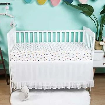 David's Kids Cotton Fitted Crib Sheets Set - 2 Pack