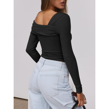 Elegant Women’s One Off Shoulder Shirt for Chic Style