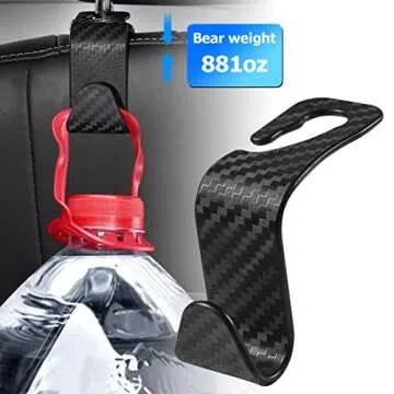 4PCS Car Seat Headrest Hook - Modern Auto Organizer