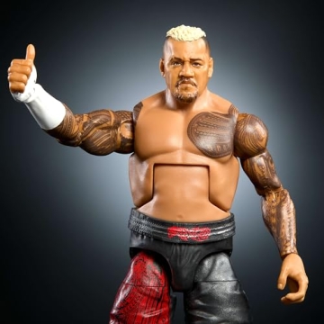Mattel WWE Elite Solo Sikoa Action Figure & Accessories Set
