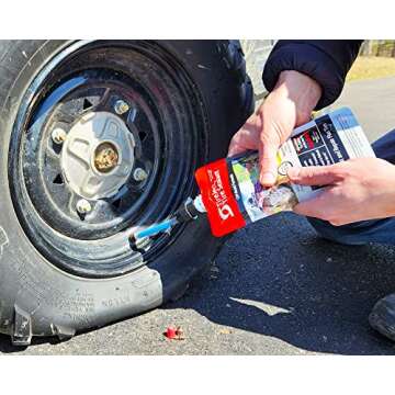 TireJect Off-Road Tire Sealant Kit - 5-in-1 Sealing - Fix and Prevent Flat Tires (10oz)