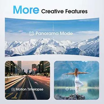 All in one Gimbal Stabilizer - 3-Axis Gimbal Stabilizer for Smartphone, Compact Cameras, Action Camera with 600° Inception Mode, Stabilizer Ideal for Vlogging, Live Video, YouTube - iSteady Multi