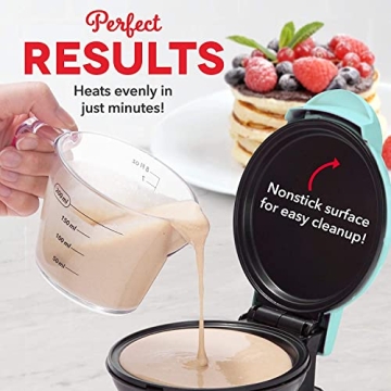 DASH Mini Electric Griddle for Quick Breakfasts and Snacks