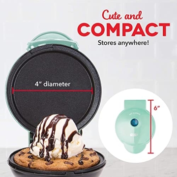 DASH Mini Electric Griddle for Quick Breakfasts and Snacks