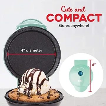 DASH Mini Electric Griddle for Quick Breakfasts and Snacks