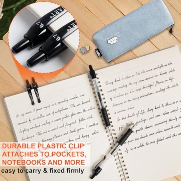 Gel Pens 30 Pack for Smooth Writing | Retractable & Fine Point