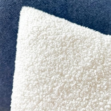 Foindtower Cozy Faux Fur Throw Pillow Covers for Home