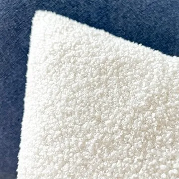 Foindtower Cozy Faux Fur Throw Pillow Covers for Home