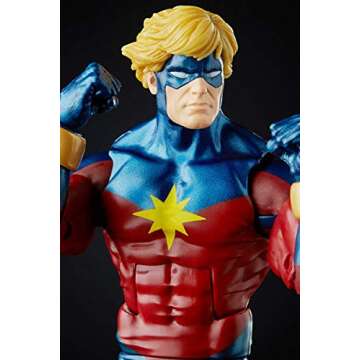 Avengers Hasbro Marvel Legends Series Gamerverse 6-inch Collectible Mar-Vell Action Figure Toy, Ages 4 and Up