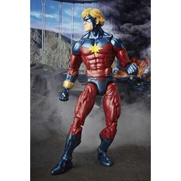 Avengers Hasbro Marvel Legends Series Gamerverse 6-inch Collectible Mar-Vell Action Figure Toy, Ages 4 and Up