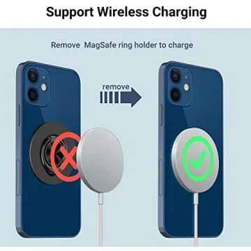 OUTXE Phone Ring Holder for iPhone 12 13 14 Series