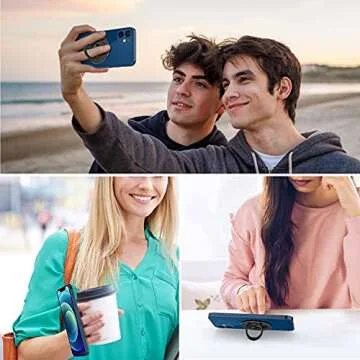OUTXE Phone Ring Holder for iPhone 12 13 14 Series