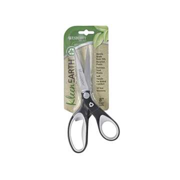 Westcott 8-Inch Eco-Friendly Soft Grip Scissors