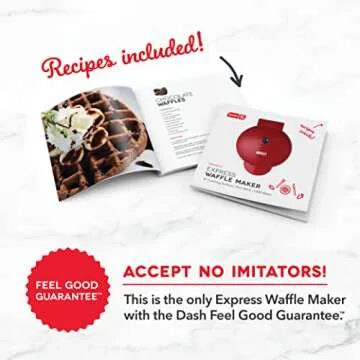 Versatile DASH 8” Waffle Maker for Amazing Meals Anywhere
