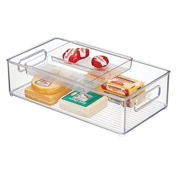 iDesign Plastic Kitchen Storage Bins for Organized Storage