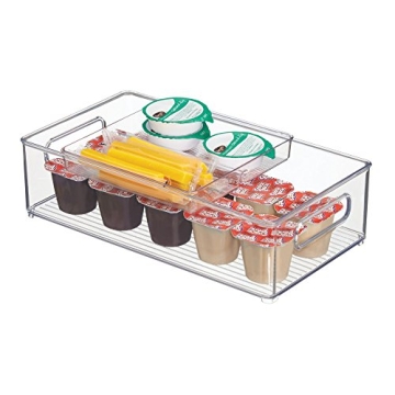 iDesign Plastic Kitchen Storage Bins for Organized Storage