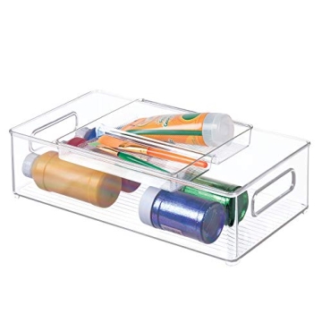 iDesign Plastic Kitchen Storage Bins for Organized Storage