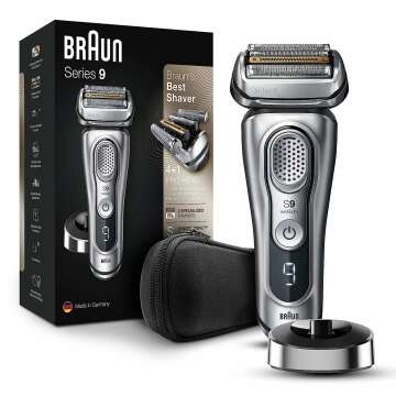 Braun Series 9 9330s Electric Shaver for Men - Wet & Dry Use