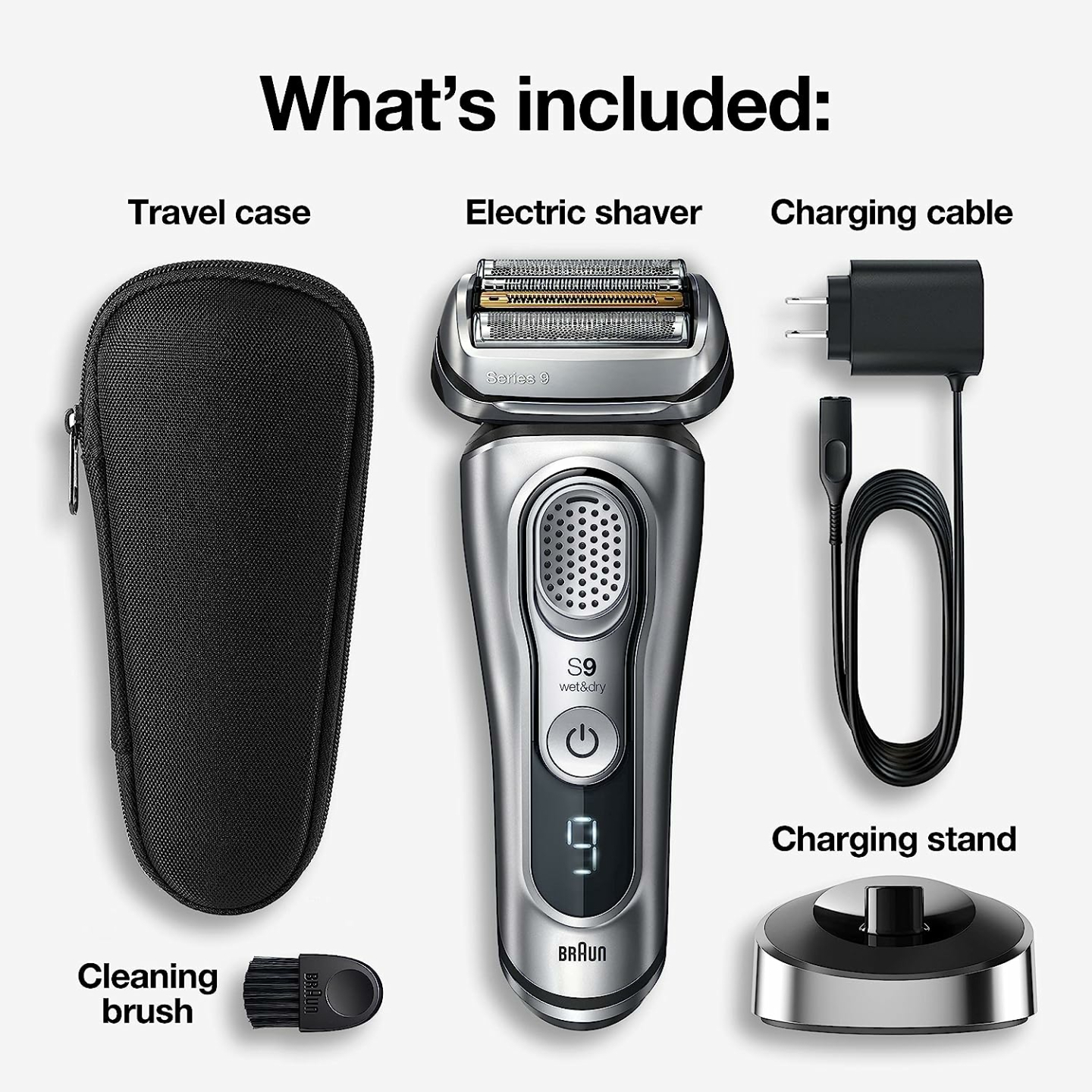 Braun Series 9 9330s Wet & Dry Men's Electric Shaver