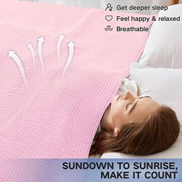 Guohaoi Knitted Weighted Blanket for Stylish Comfort