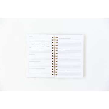 Promptly Journals, My Postpartum Journal: A Year of Self-Care (Cashew, Brown, Leatherette) | Postpartum Recovery Journal | Mental Health Journal for Moms | Gifts for New Moms