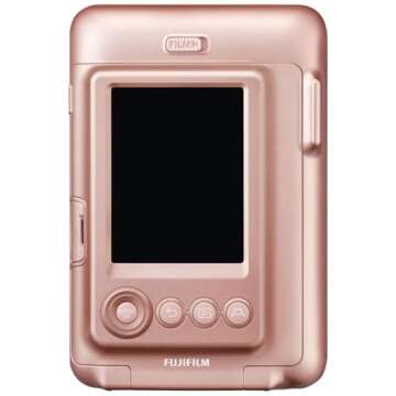 Fujifilm Instax Mini Liplay Hybrid Instant Camera - Blush Gold