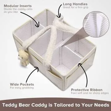 PeraBella Baby Diaper Caddy - Stylish & Functional Organizer