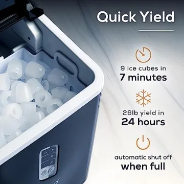 Igloo Automatic Ice Maker 26 lbs/24hrs Self-Cleaning