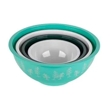 Camco Nesting Bowl Set for Outdoor Cooking Adventures