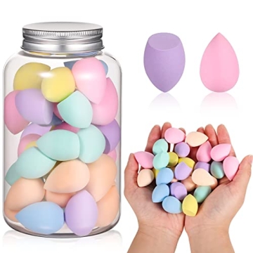 40pcs Mini Makeup Sponge Set Multi-Colored Super Soft Beauty Blenders