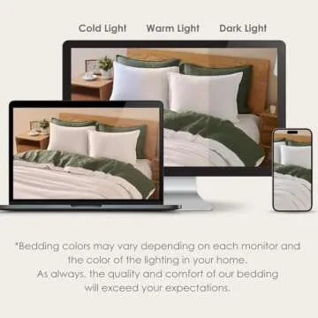 DAPU Linen Duvet Cover Set - Soft, Durable, Breathable