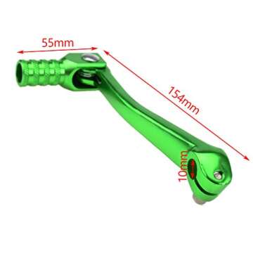 HIAORS CNC Aluminum Folding Gear Shift Shifter Lever for CRF50 CRF70 CRF XR50 XR70 TRX70 TRX90 S65 S...