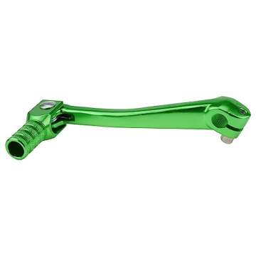 HIAORS CNC Aluminum Folding Gear Shift Shifter Lever for CRF50 CRF70 CRF XR50 XR70 TRX70 TRX90 S65 Sport SSR 125 50cc 110cc 125cc Thumpstar Explorer Atomic Apollo Xmotos Dirt Pit Bike Green