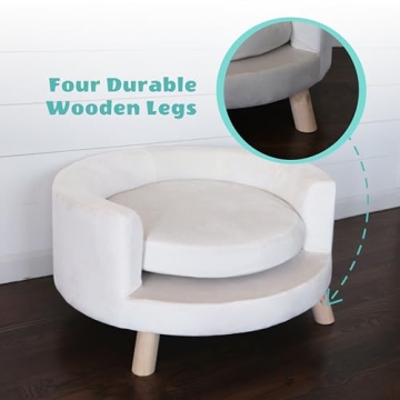 Elegant Dog Couch for Small to Medium Pets