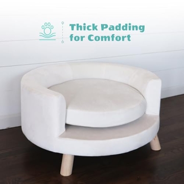 Elegant Dog Couch for Small to Medium Pets