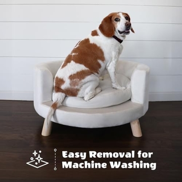 Elegant Dog Couch for Small to Medium Pets