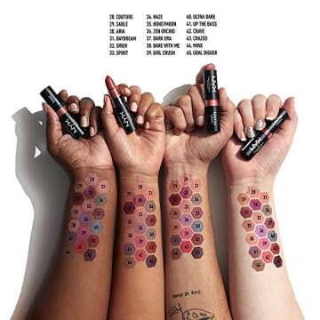 NYX PROFESSIONAL MAKEUP Matte Lipstick - Minx (Gray Taupe)