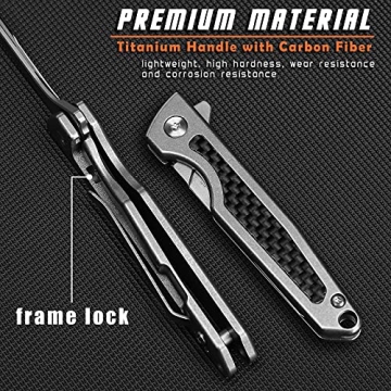 Compact ITOKEY Titanium Folding Scalpel with Replaceable Blades