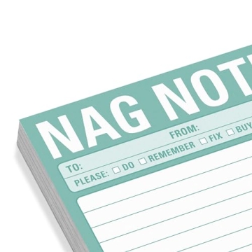 Knock Knock Nag Note Sticky Notes - Witty Reminder Pads