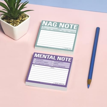 Knock Knock Nag Note Sticky Notes - Witty Reminder Pads