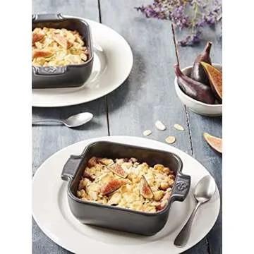 Peugeot Appolia Petite Square Baking Dish - 7x5 inches Red