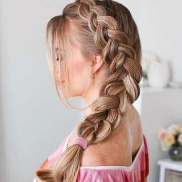 100 Pcs Seamless Hair Ties for All Hair Types