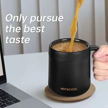 IDOKER Insulated Coffee Mug - Perfect Thermal Beverage Solution