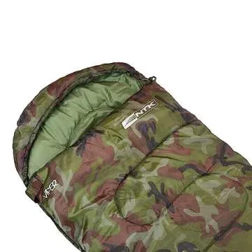 NTK Viper 3 Season Sleeping Bag Camouflage