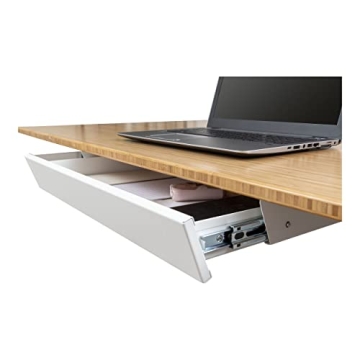 Stand Up Desk Store Add-On Office Sliding Under-Desk Drawer Storage Organizer for Standing Desks | R...