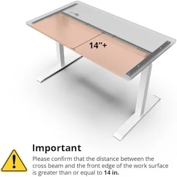 Under-Desk Drawer Storage Organizer for Standing Desks