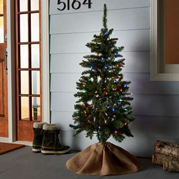 SYLVANIA Christmas Lights 100 LED Multi Set for Holiday Cheer